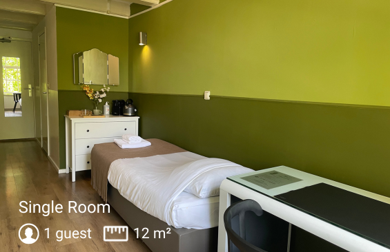 Single Room on Rent in Hotel Prinsenhof